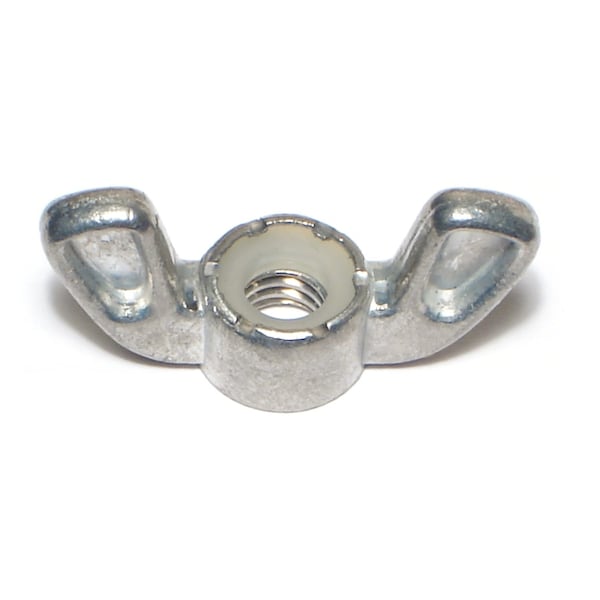 Wing Nut, 5/16"-18, Steel, Zinc Plated, 10 PK